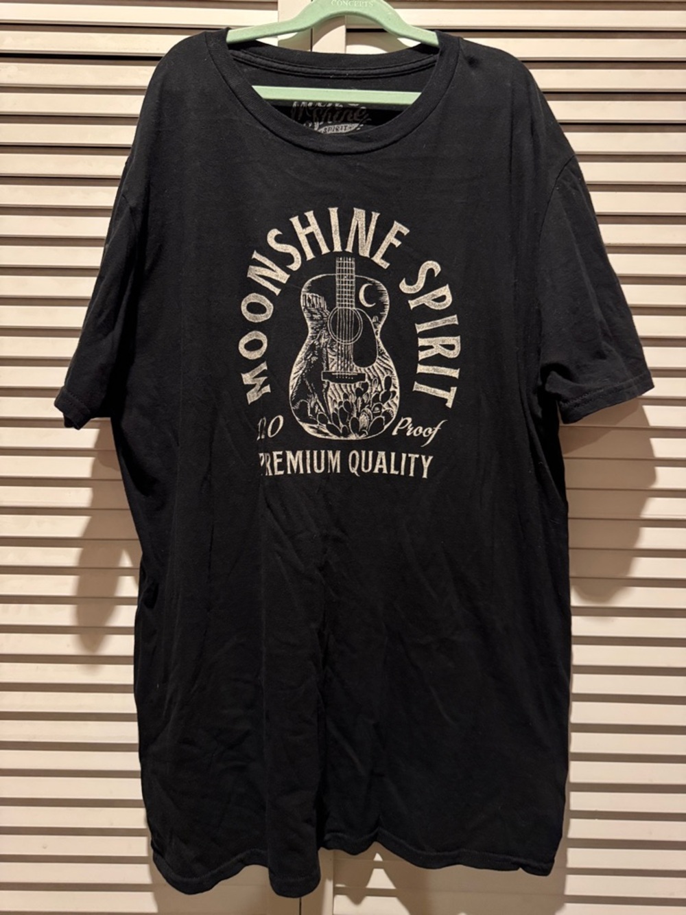Moonshine Spirit Black Graphic Short-Sleeve Tee